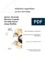 La industria argentina en los noventa