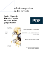 La Industria Argentina en Los Noventa