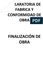 DECLARATORIA DE FABRICA Y CONFORMIDAD DE OBRA formatos.docx