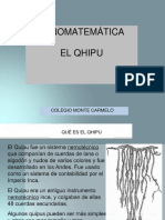 El quipu incaico: registro contable con nudos de colores