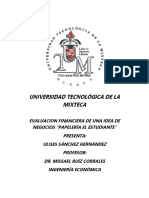 Evaluacion Financiera de Una Empresa