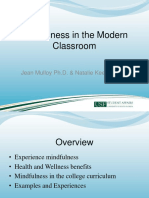 Mindfulness in The Modern Classroom: Jean Mulloy Ph.D. & Natalie Keefer PH.D