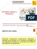 Administración de Operaciones, Planeación PDF