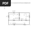 Determine Currents I, I, I Using Maxwell's Mesh Equations Including The Correct Directions A. B. C. D