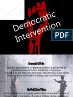 Democratic Intervention