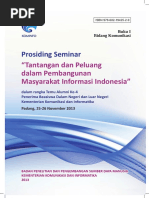 1 Buku I Bidang Komunikasi | PDF
