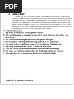 Lirik Lagu Pop Music Recorded Music