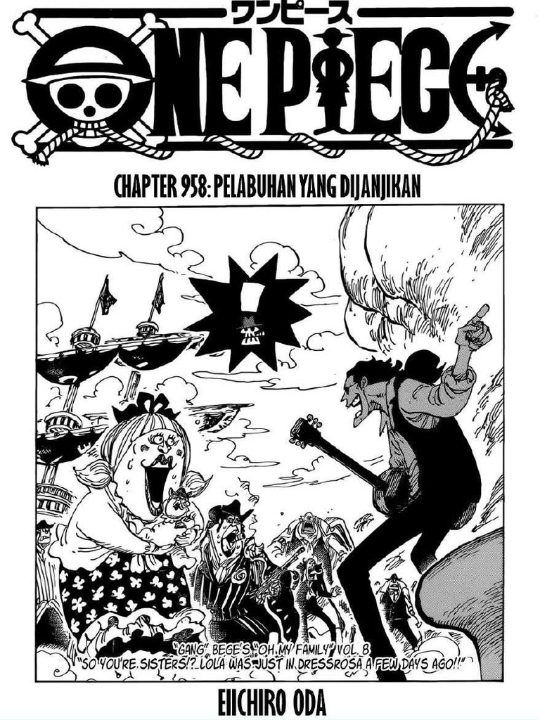 Fakta One Piece Chapter 958