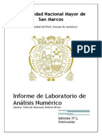 Informe de Derivacion Analisis Numerico