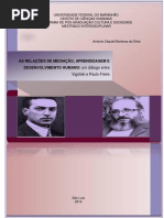 Um Dialogo Entre Vigotski e Paulo Freire