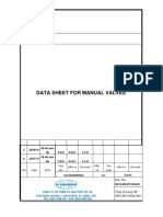 Valve Data Sheet