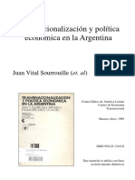 Transnacionalización y política económica en la Argentina
