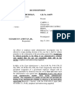 Petitioner, Present: Carpio, J., Leonardo-De Castro, Brion, Peralta, and Perez, Jj. Promulgated: July 27, 2011