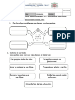 Deberes y derechos del niño