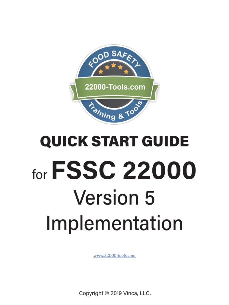 Fssc 22000 Version 5.1 Download