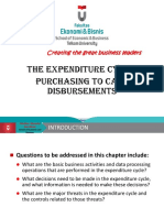 The Expenditure Cycle: Purchasing To Cash Disbursements: Creating The Great Business Leaders