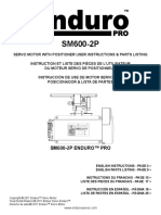 Sm600-2P Enduro™ Pro: Voltage: 220 Phase: 1 Cycles: 50/60