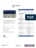 Triple Output DC Power Supplies: Data Sheet