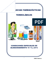 Listado de Medicamentos Termosensibles y Fotosensibles