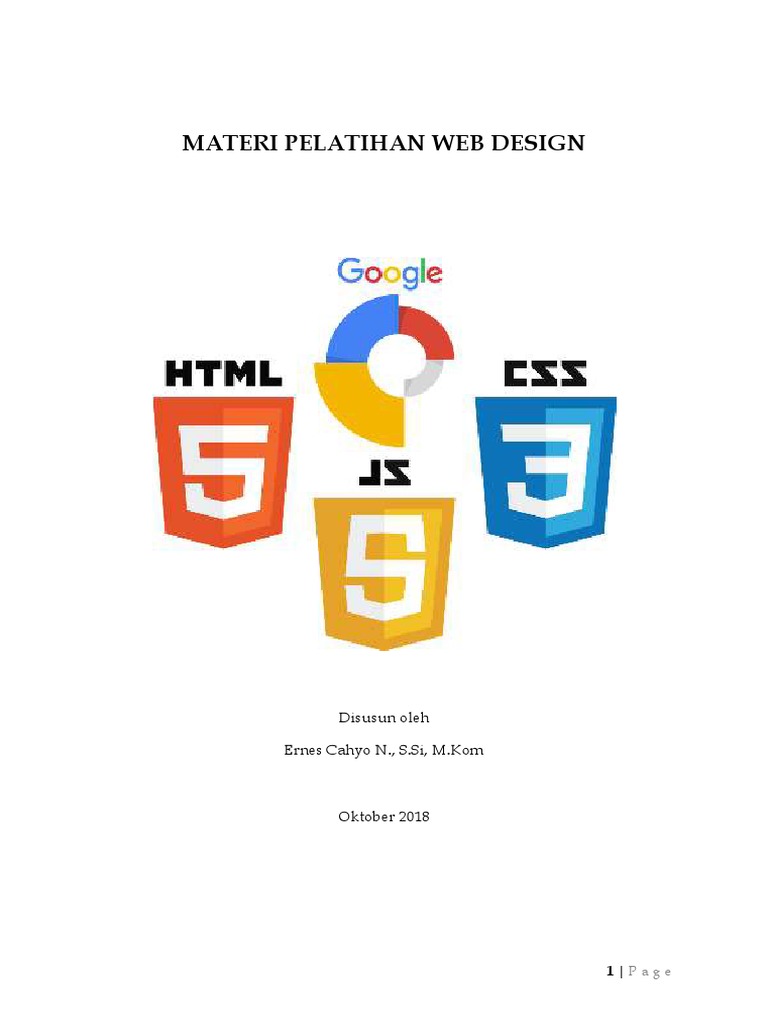 Materi Pelatihan Web Design | PDF | Komputer