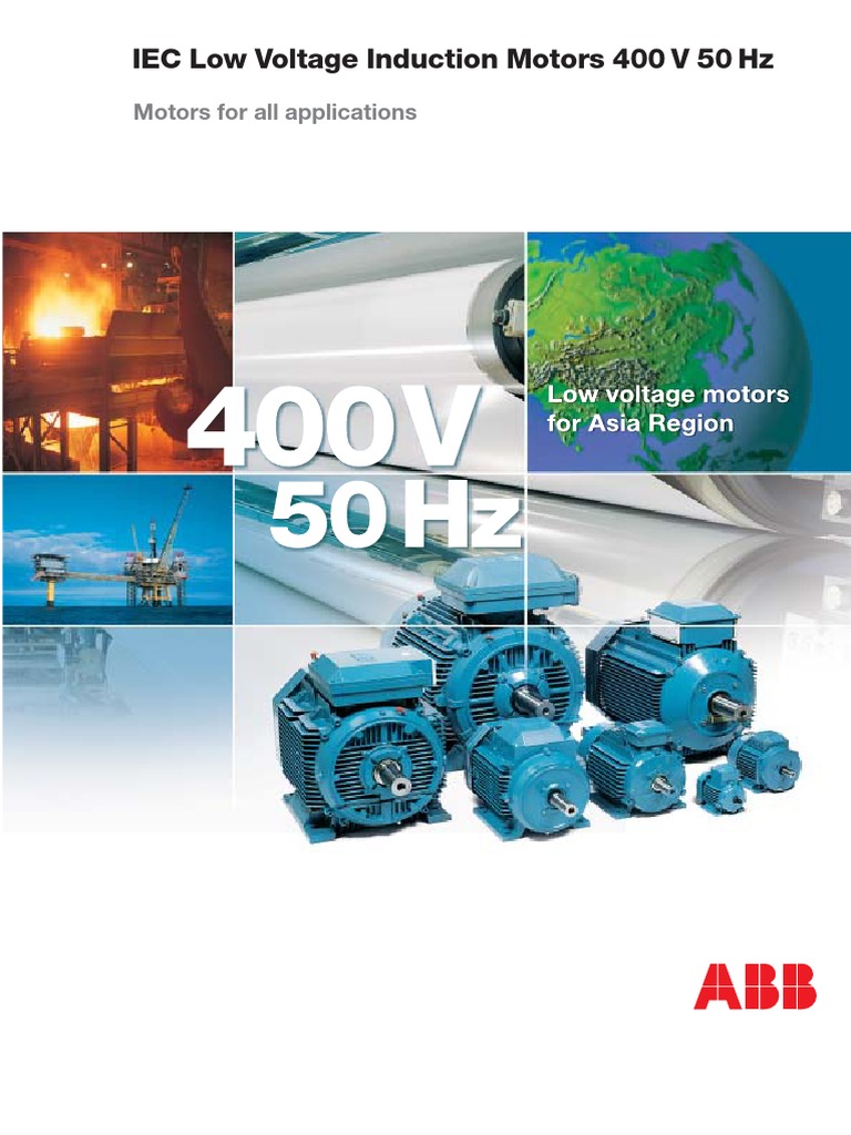 ABB Motor General Catalogue PDF Electric Motor Engines