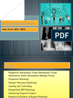 Manajemen Radiologi - Pert 1