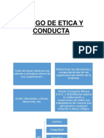 Código ética minera