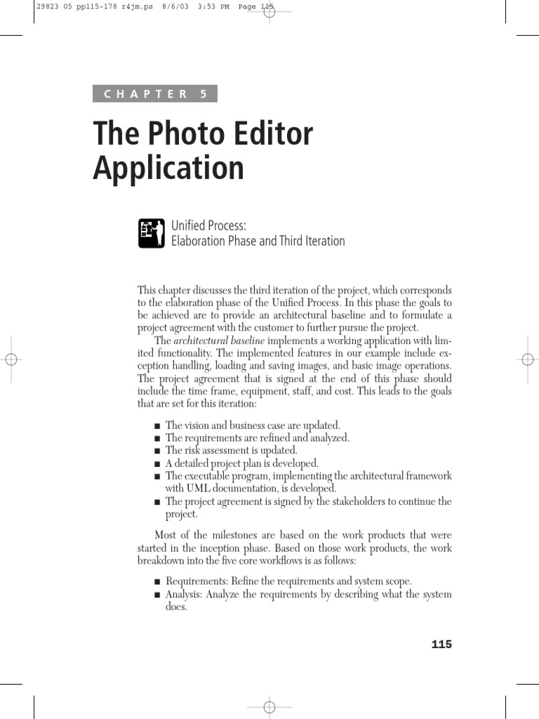 Photo Editor | PDF | Class (Computer Programming) | Software Engineering