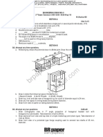 Engineering Drawing-Ii 2 Exam/Common/2454/2551/5426/May'19 Duration: 3Hrs. M.Marks:100 Section-A Q1. Do As Directed. 10x1.5 15