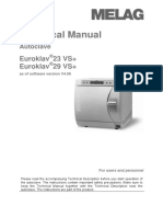EUROKLAV-29VS+ Technical PDF