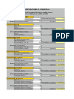 Tablas de Probabilidad