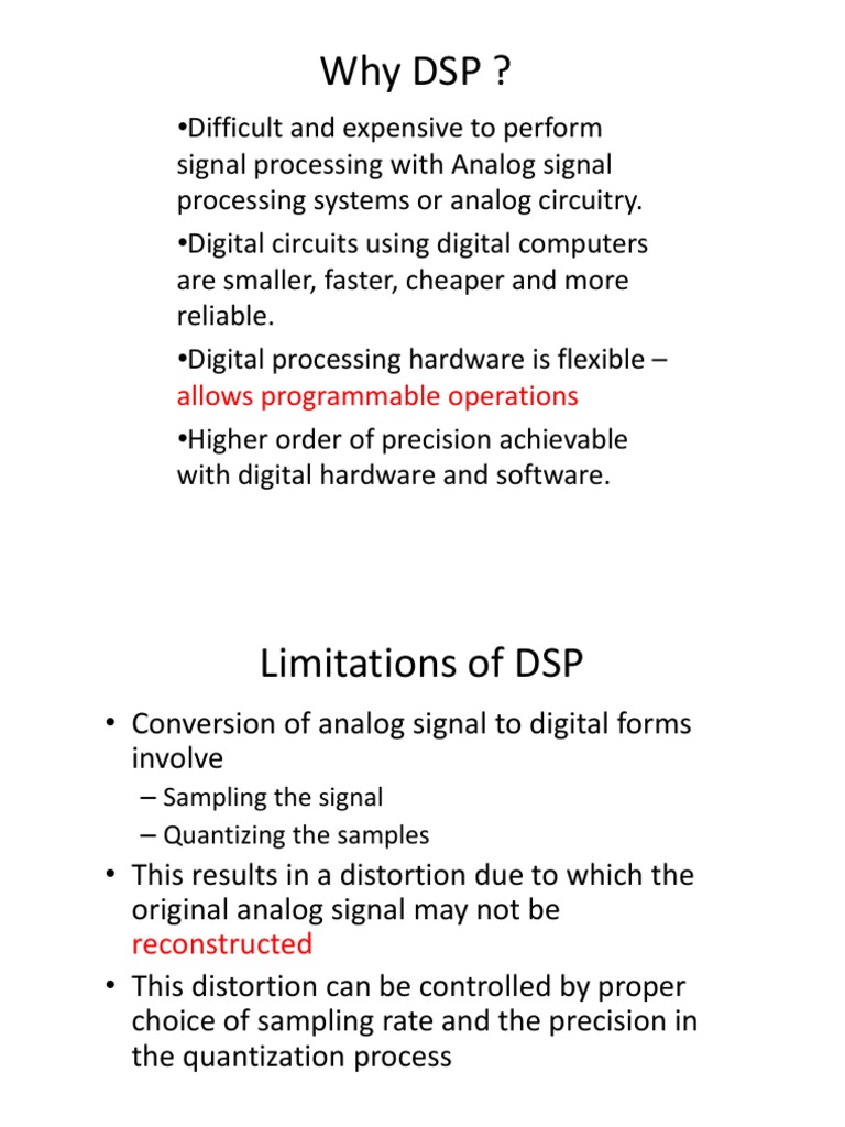 Digital Signal Processing PDF Discrete Time And Continuous Time