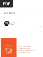 Beta Testing Slides