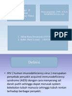 Hiv (Human Imunodeficiency Virus) Ppt