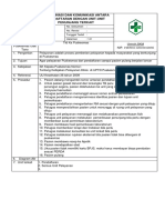 Sop Koordinasi Dan Komunikasi Antara Pendaftaran Dengan Unit