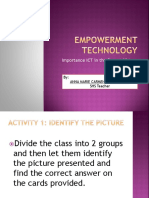 Empowerment Technology (COT 3)