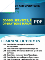 POM LEC Ch1 Goods, Services & OM