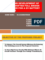 Design and Development of A Phase Shifted Full Bridge Converter For A Ev Battery Charging