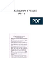 Financial Accounting & Analysis Unit-2