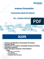 Emergency Evacuation: Corporation Bank-ZO Meerut by - Puneet Jaiswal