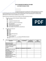 Customer Feedback Form PDF