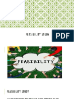 Dr. Rhia D. Cervantes' feasibility study analysis