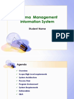 Pharma Management Information System