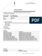 Release Rollout Document: Description: Migrate Changes For Property Management Module Includes Alerts