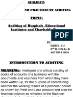 Principle and Practices of Auditing: BY: Girish .P.J 2 40718441004