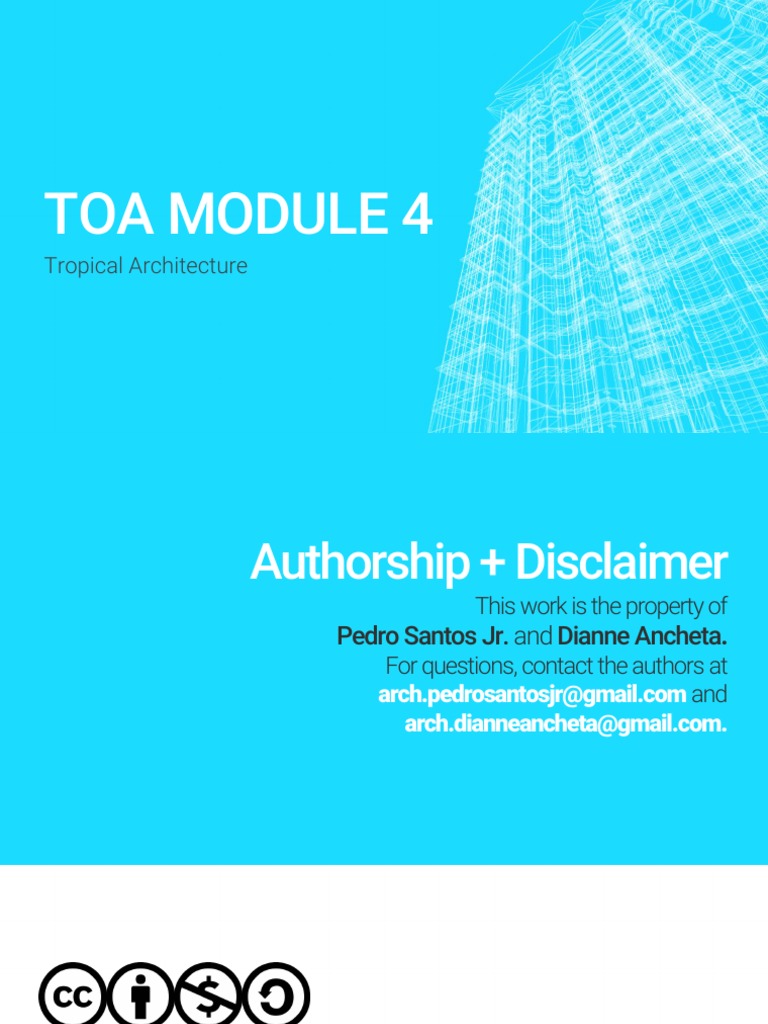 Principles of Tropical Architecture | PDF | Climate | Building Insulation