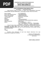 Contoh Surat Tugas Admin Penerimaan dan penyaluran zakat fitrah meralat pengumuman sebelumnya no.