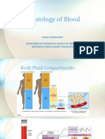 Physiology of Blood: Ratna Kusumawati Department of Physiology, Faculty of Medicine Universitas Sebelas Maret Surakarta