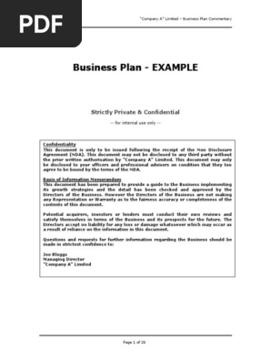 Business Plan