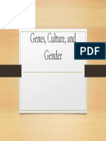 Genes, Culture, and Gender